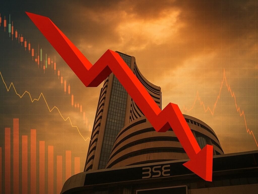 Market Meltdown: Sensex Sheds 1,313 Points as Geopolitical and Macro Stress Mount