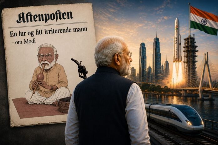 Diplomatic Row Erupts in Oslo Over Norwegian Daily’s ‘Snake Charmer’ Cartoon of PM Modi