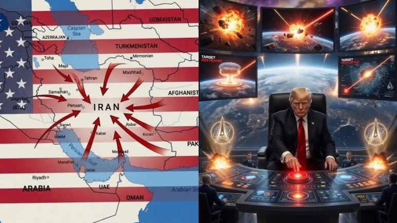 Trump Unleashes Bizarre Late-Night Social Media Blitz with AI Imagery Warning Iran