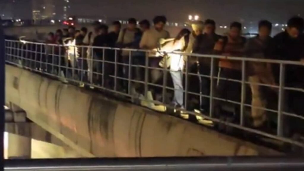 Power Grid Failure Halts Gurugram Metro: Stranded Commuters Forced to Walk on Tracks