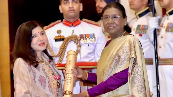 Alka Yagnik Honored with Padma Bhushan, Shares Emotional Note on Health Journey