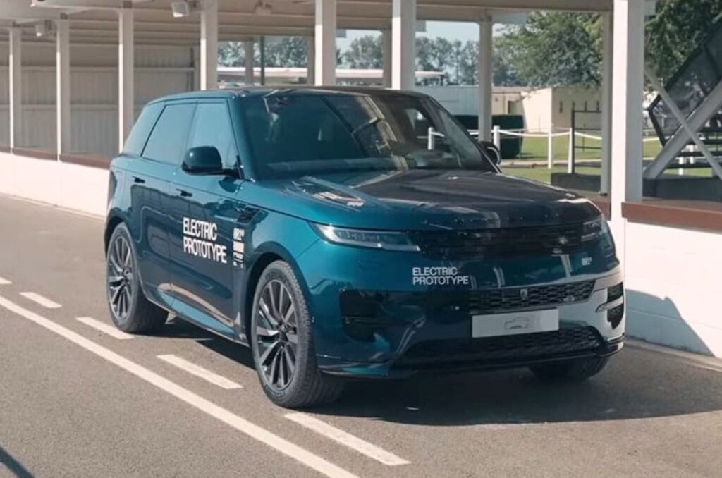 Range Rover Sport Electric Unveiled at Goodwood: 550 HP, 118.5 kWh Battery, and Expected 2027 India Debut
