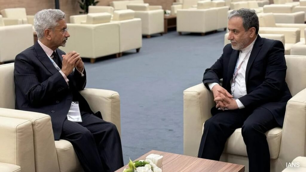 Jaishankar Calls Iranian Counterpart, Demands Stop to Maritime Attacks Amid Regional Escalation
