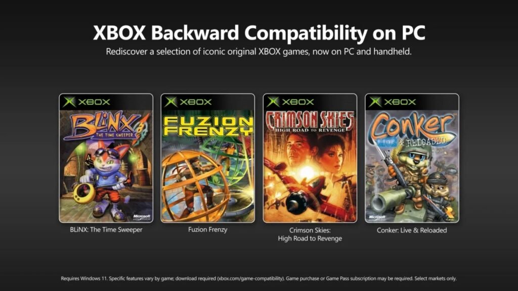 Nostalgia Meets Modern Tech: Microsoft Brings Original Xbox Classics to PC