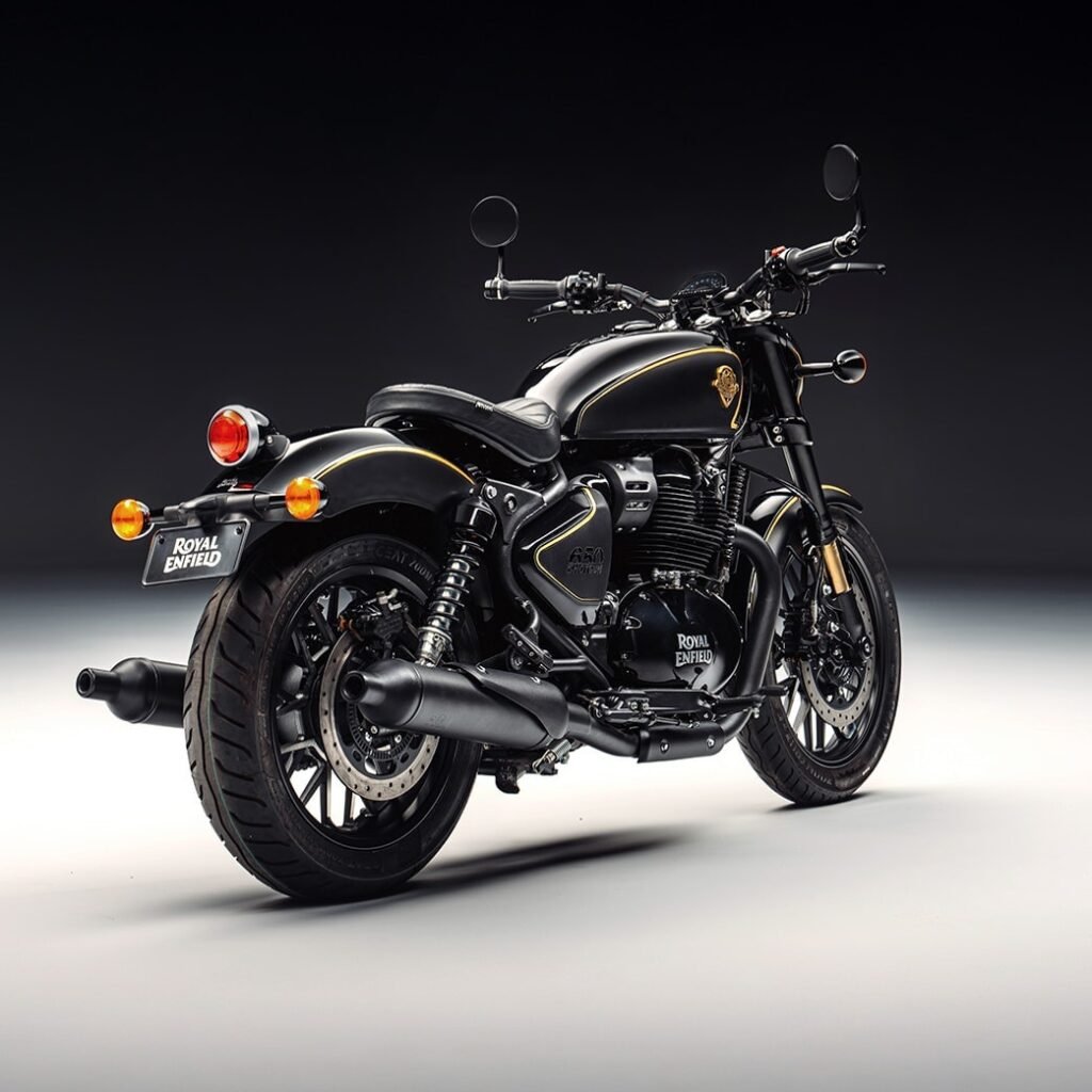 Shadow and Gold: The Royal Enfield Shotgun 650 Rough Crafts Edition