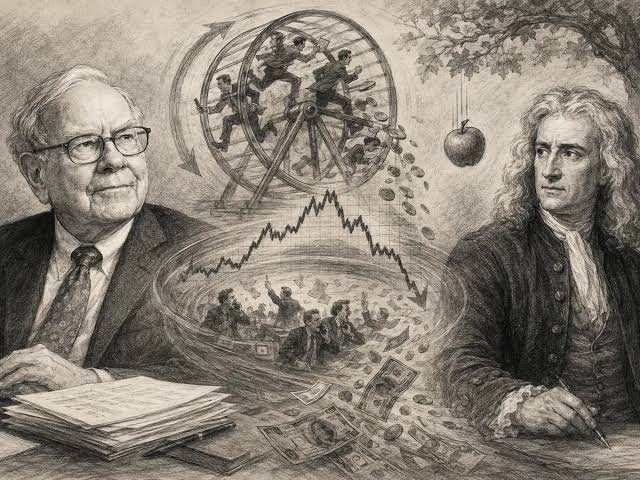 The Fourth Law of Motion: What Warren Buffett Learned from Isaac Newton’s Worst Investment