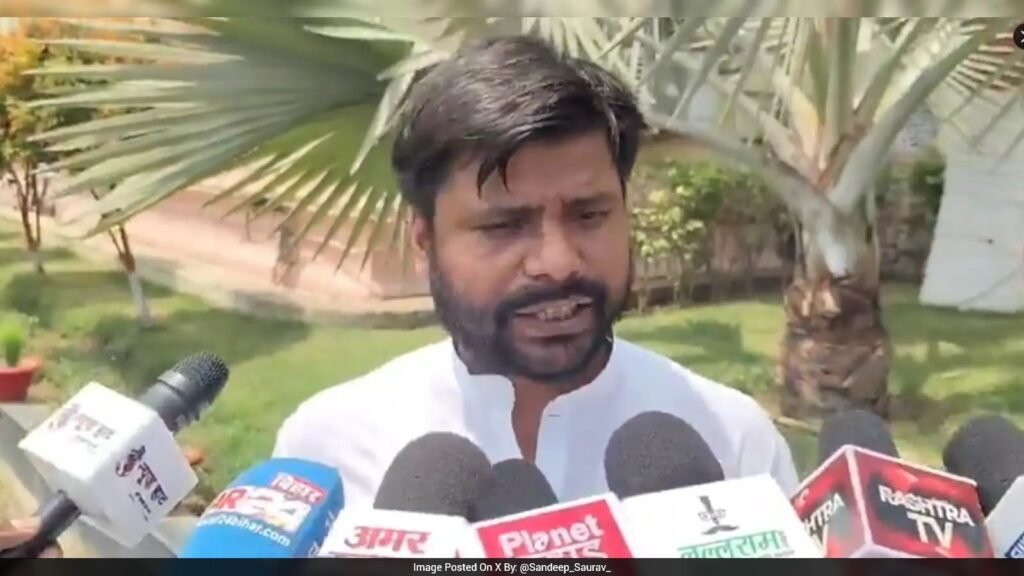 CPI(ML) MLA Sandeep Saurav Arrested Over Patna NEET Protest Unrest