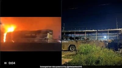 Tragic Highway Inferno: Seven Dead, Five Injured in Vietnam Sleeper Bus Crash