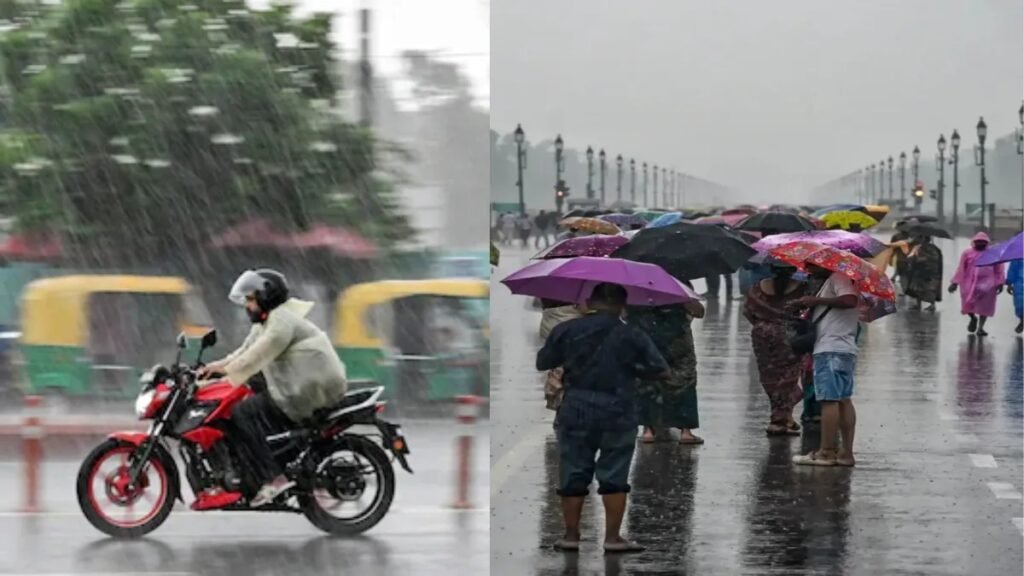 Heavy Rain and Thunderstorms Hit Delhi-NCR Ahead of Independence Day Weekend