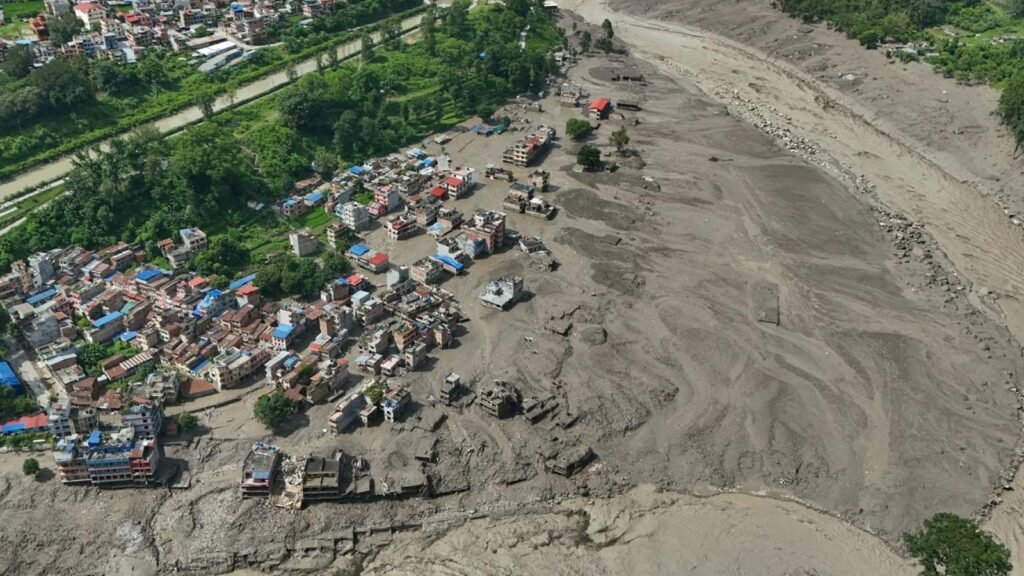 Tibet Dam Breach Prompts Evacuations and Halts Flood Rescue Operations in Nepal