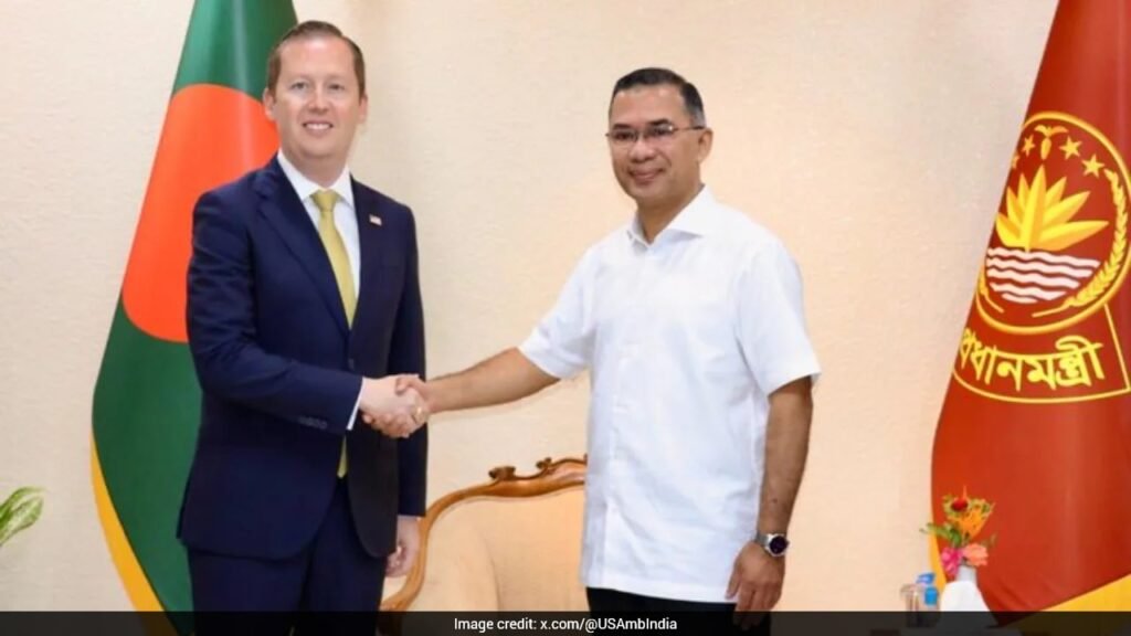 US Envoy Meets Bangladesh PM Tarique Rahman in Dhaka, Highlights Strategic Cooperation