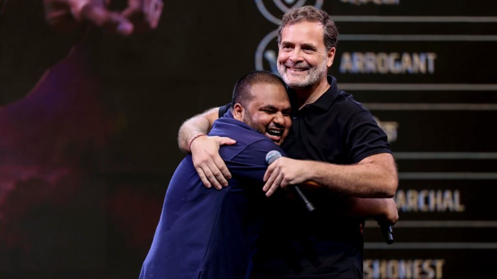 Comic Pulkit Mani Cancels UP Shows Following Threats After Sharing Stage with Rahul Gandhi