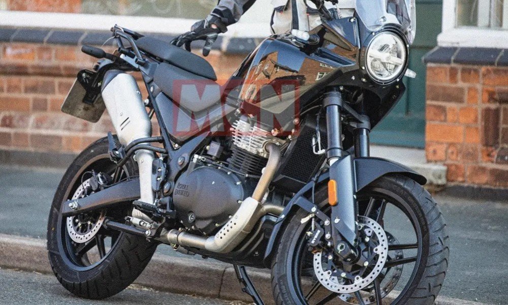 Royal Enfield Himalayan 750 Spotted with Advanced Touring Features