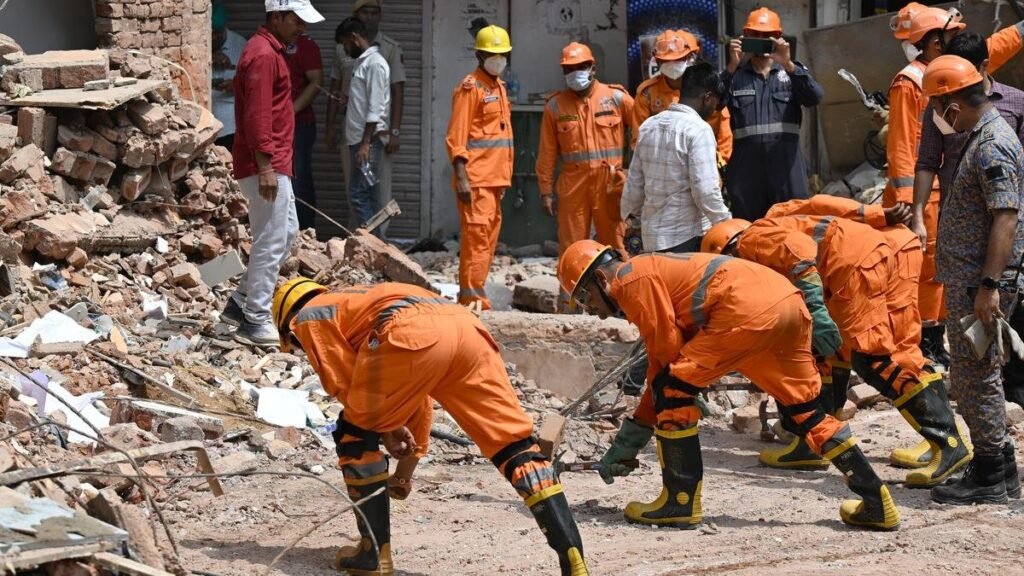 Rahul Gandhi Slams BJP Over Delhi Building Collapse, Highlights ‘TINA’ Accountability Crisis