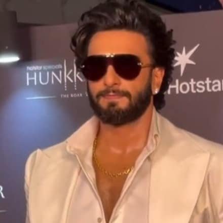 New Father Ranveer Singh Steps Out In Style At ‘Hunkkaar’ Premiere Days After Welcoming Second Baby