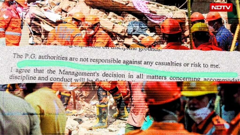 Exploitative Rent Agreements Absolved Collapsed Delhi Hostel of All Safety Liability