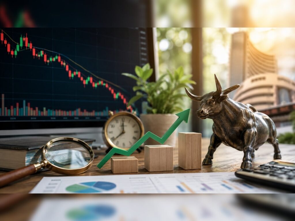 Investment Ideas: Navigating Market Volatility with 5 Mid-Cap Stocks Offering Up to 23% Upside