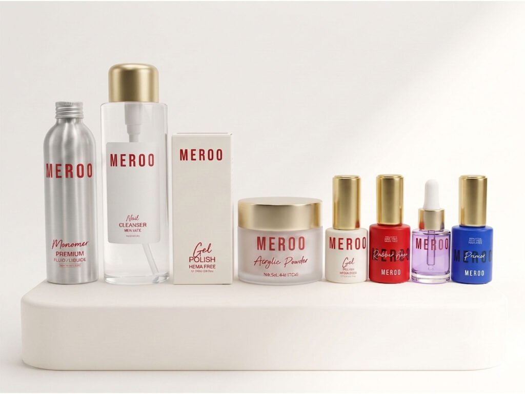 Prep, build, polish, glow! The complete MEROO nail edit: salon-grade results, HEMA-free gels and finishes made to last