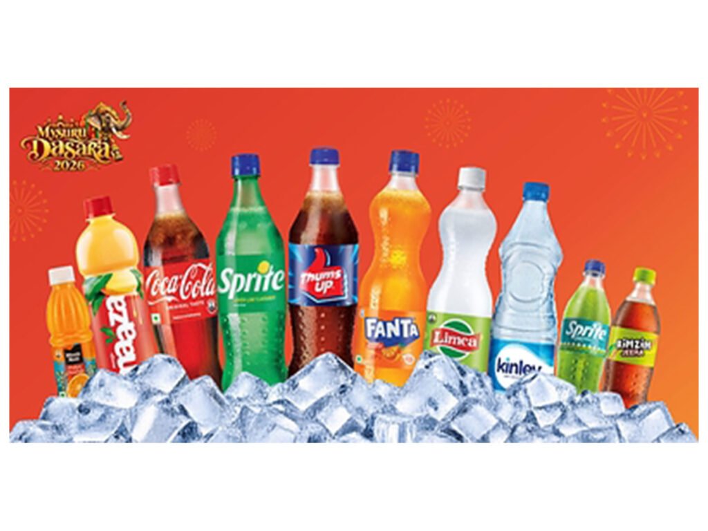 From the vibrant Aahara Mela to on-ground experiences, Coca-Cola’s beverage portfolio adds to the spirit of Mysuru Dasara Coca-Cola Mysuru Dasara