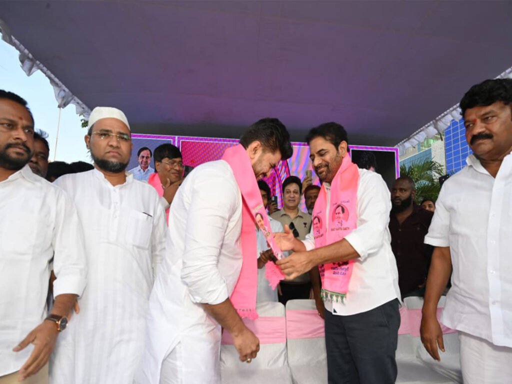 “In 2028, KCR will become Chief Minister again”: KTR exudes confidence as Zibran Shareef joins BRS Zibran Shareef joins BRS in presence of party's working president KT Rama Rao (Photo/BRS)