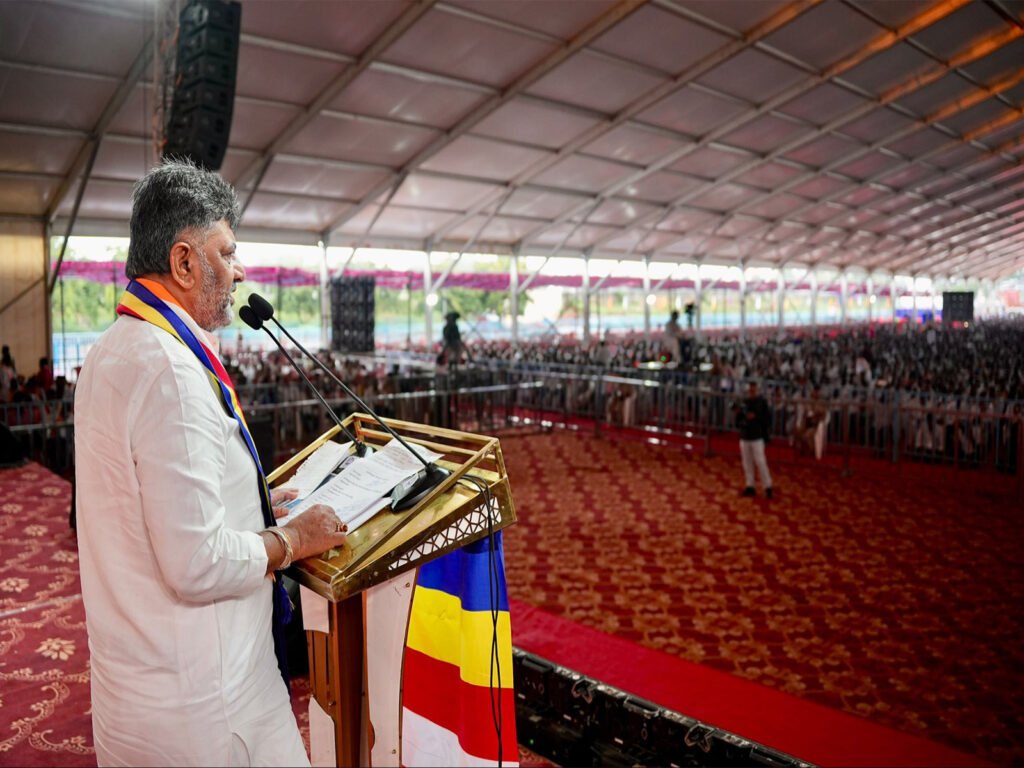 “Need society that asks for knowledge, not caste”: Karnataka CM DK Shivakumar Karnataka Chief Minister DK Shivakumar (Photo/X@DKShivakumar)