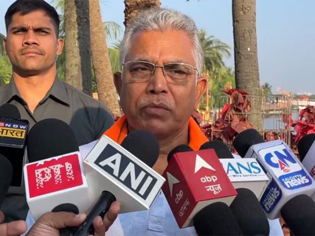 “Rahul Gandhi, Kharge-ji will dig Congress party’s own grave”: Dilip Ghosh slams Opposition over remarks against PM Modi’s father West Bengal Minister and Bharatiya Janata Party leader Dilip Ghosh (Photo/ANI)