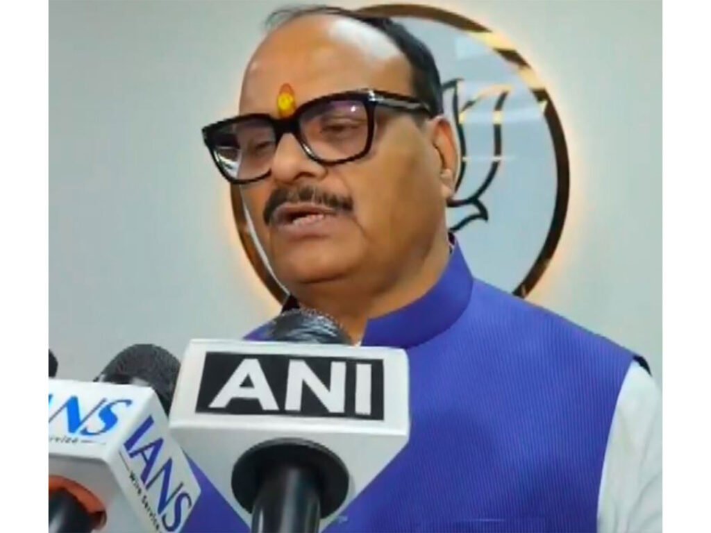 Uttar Pradesh Deputy Chief Minister Brajesh Pathak (Photo/ANI)