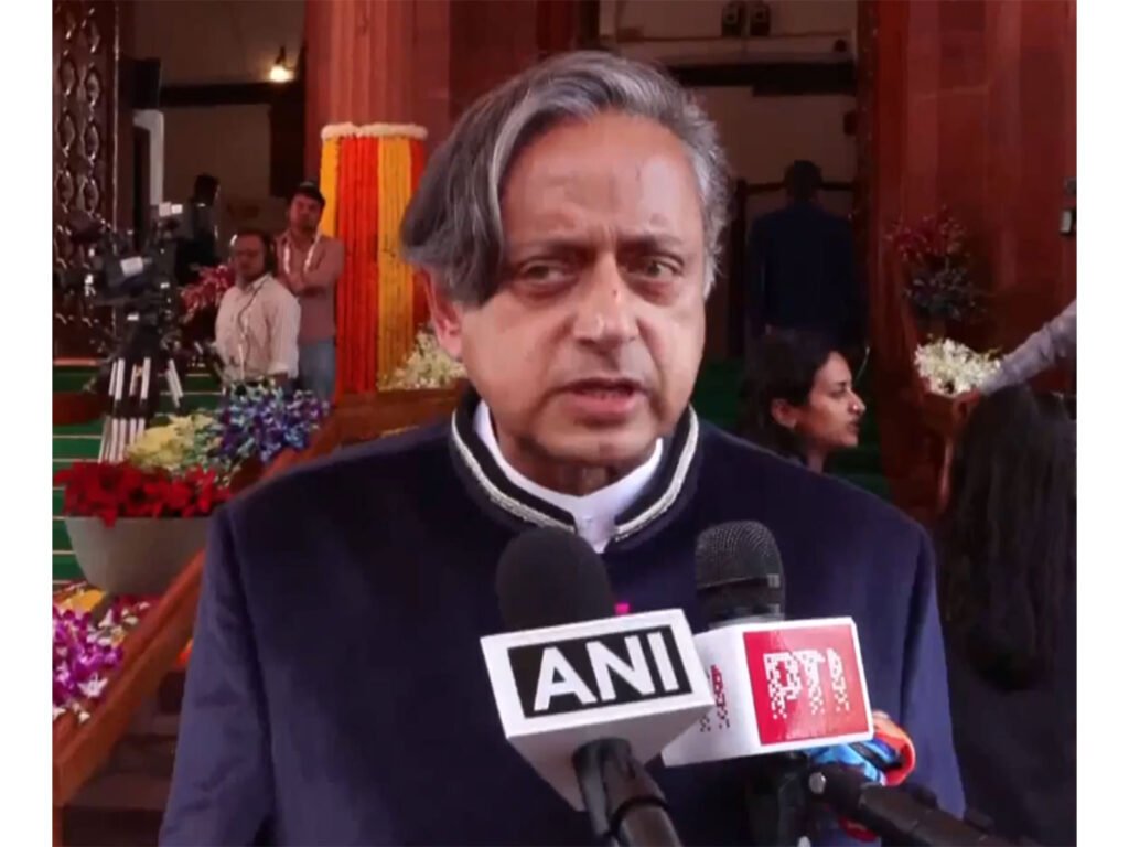 “Opportunity to showcase parliamentary diplomacy”: Shashi Tharoor on role of MPs at BRICS Parliamentary Forum Congress MP Shashi Tharoor (Photo/ANI)