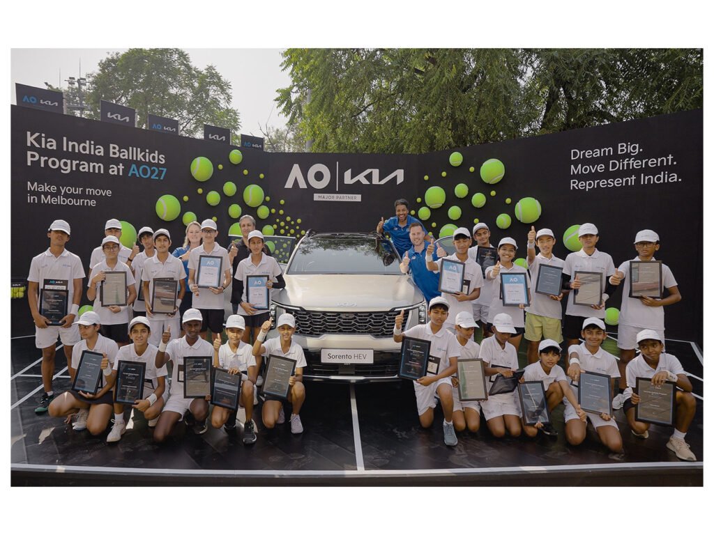 Australian Open 2027 concludes ballkids programme; Selects four young Indians to represent India at AO27 Australian Open 2027 concludes ballkids programme. (Photo/Australian Open)