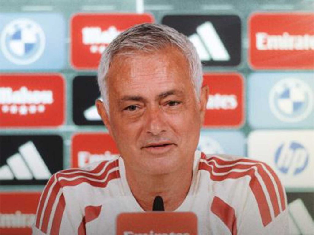 “Real Madrid don’t play to win at Camp Nou, but to win the league”: Mourinho wants no complacency after win over Barcelona Real Madrid boss Jose Mourinho. (Photo: @realmadriden X)