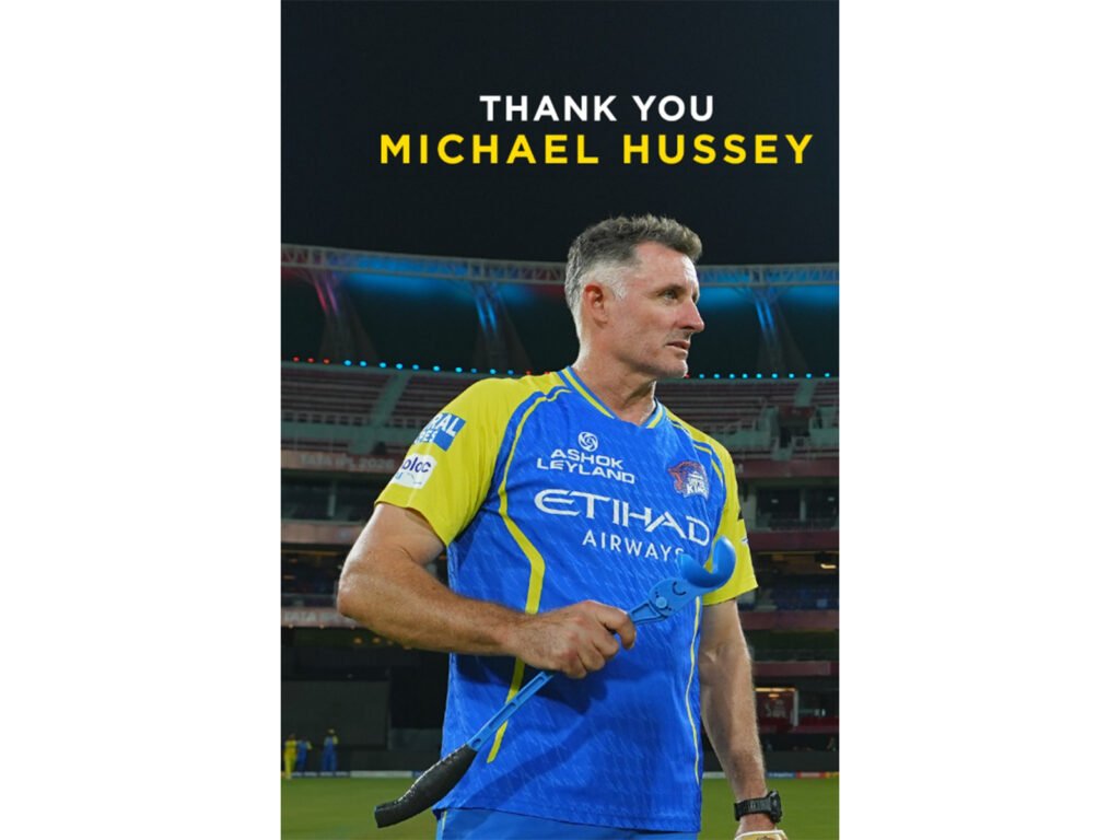 CSK thank Mike Hussey, Eric Simons as five-time IPL champions overhaul coaching staff Mike Hussey. (Photo: Instagram/ Chennai Super Kings)