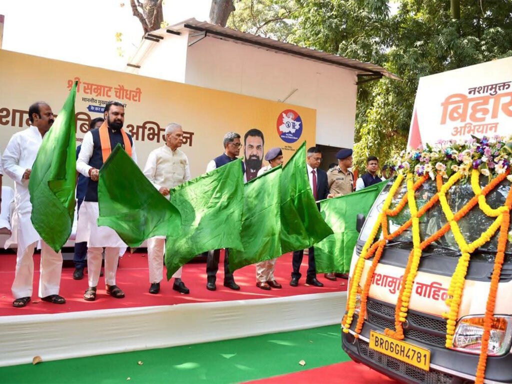 Bihar CM Samrat Chaudhary launches month-long drug-free campaign (Photo: X/@samrat4bjp)