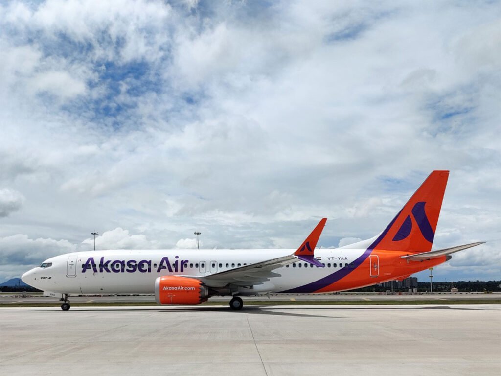 Akasa Air, Adani Airports announce transfer of Mumbai–Jeddah operations to Navi Mumbai airport Representative Image (FilePhoto/X@AkasaAir)