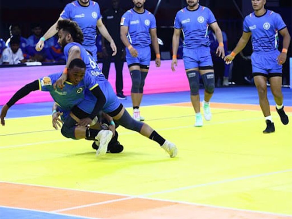 Indian men’s team storms into Commonwealth Kabaddi Championship semifinals with 48-20 win over Tanzania Indian men's Kabaddi team (Photo: Commonwealth Kabaddi Championship)