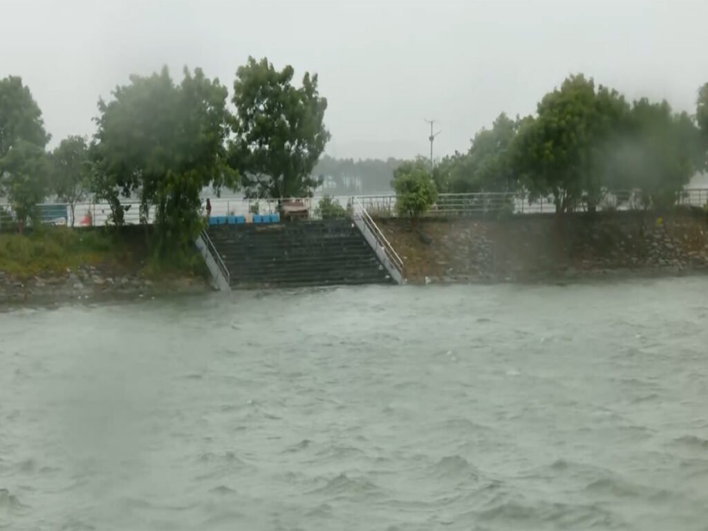 Ministry of Civil Aviation reviews Cyclone Arnab situation and operational readiness Rain lashed parts of Khordha district in Odisha as Cyclone Arnab approaches (Photo/ANI)