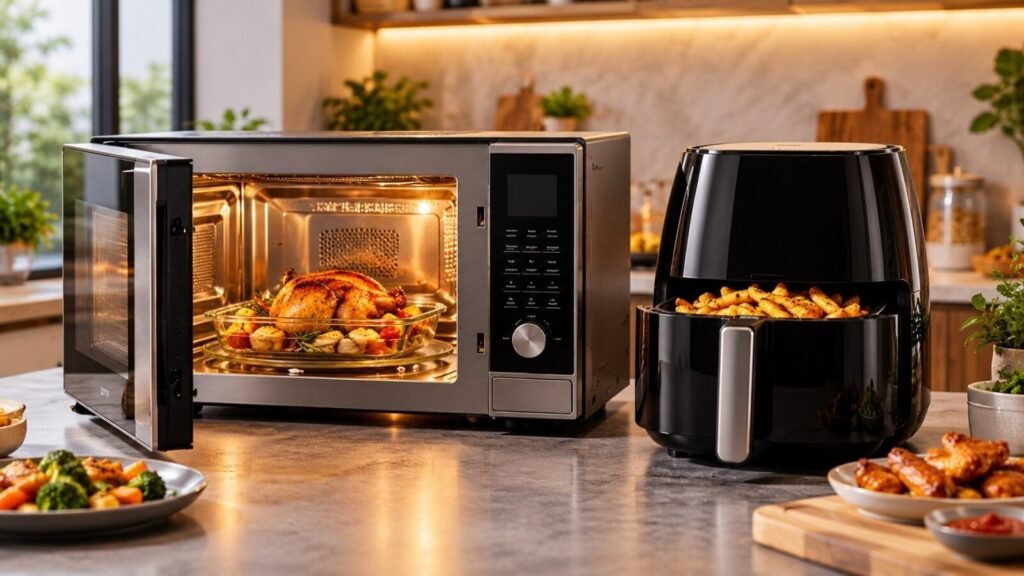 Convection Microwave vs. Air Fryer: Do You Need Both in a Small Indian Kitchen?