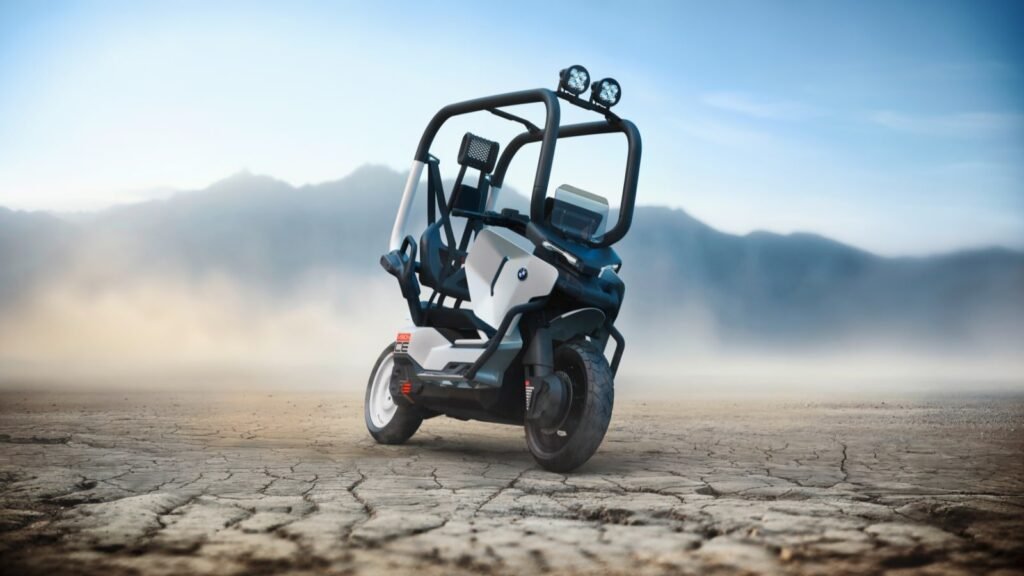 BMW Vision CE Self-Balancing Electric Scooter Design Patented in India